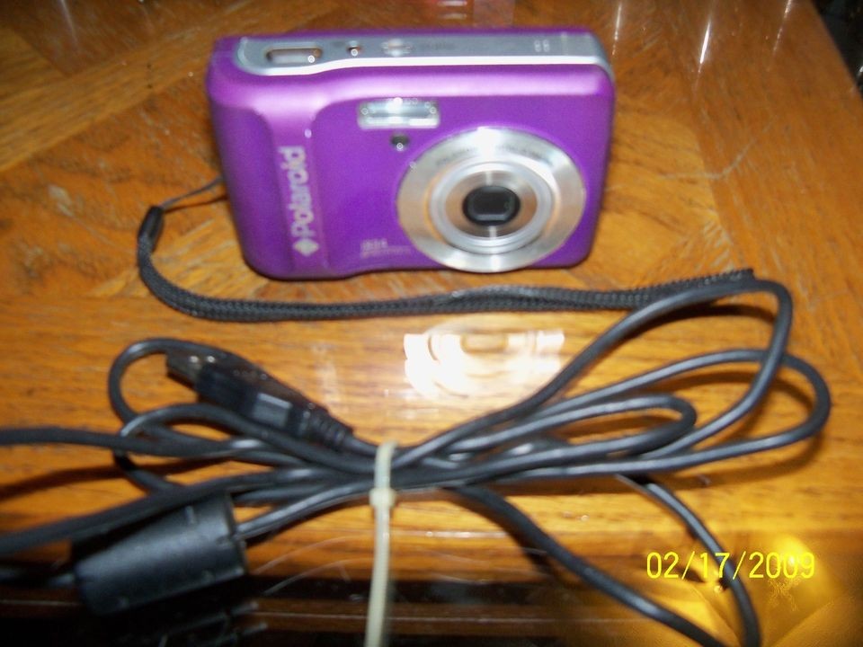 Polaroid I834 8.0 MP Digital Camera   Purple