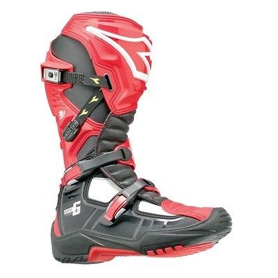 DIADORA MX6 MOTOCROSS BOOTS RED SIZE EURO 39 UK 5 MOTOCROSS ENDURO KTM 