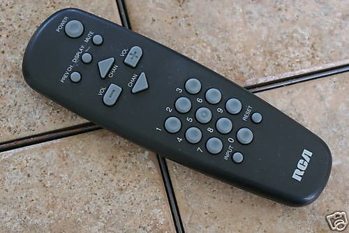 RCA CRK63C1 TV REMOTE CONTROL 226552, 27GT275, E09303