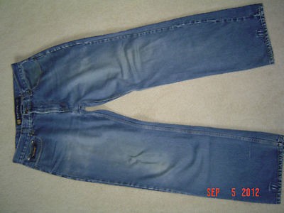 LITTLE DEVIL BMX JEANS SIZE 36 WAIST/32 INSEAM ANKLE CLOSURE FOR 