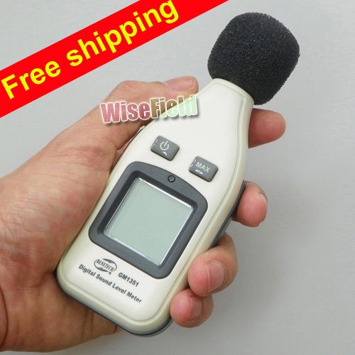 Mini 30dBA ~ 130dBA Digital Sound Level Meter Noise Decibel Pressure 