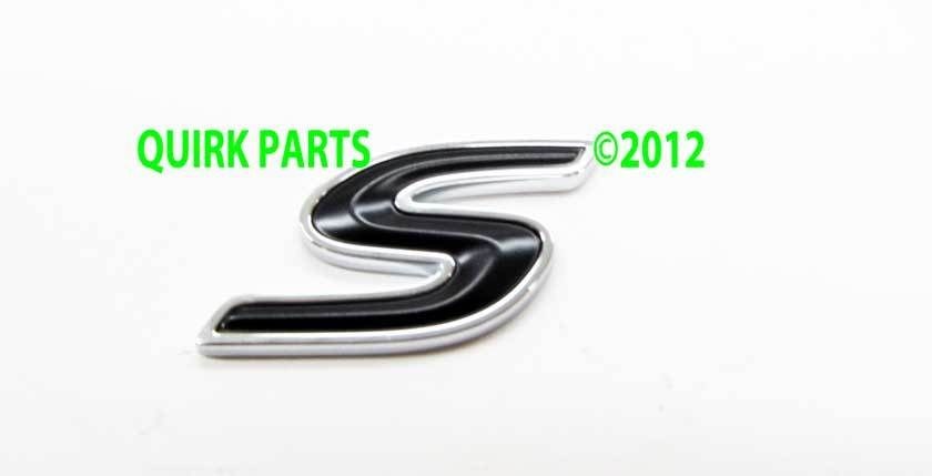 Chrysler 300 Dodge Jeep 3D S Logo Emblem Decal MOPAR GENUINE OEM 