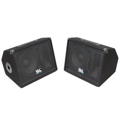 Pair 10 Floor Monitors Studio/Stage New PA/DJ Speakers