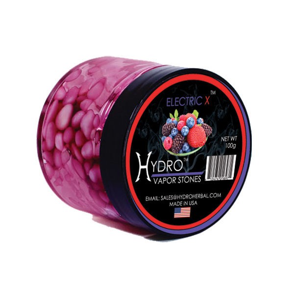 Hydro Herbal 100g Hookah Shisha Vapor Stones Electric X Wild Berry 