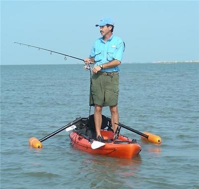   or Canoe Stabilizers or Outriggers to paddle more confidently or stand