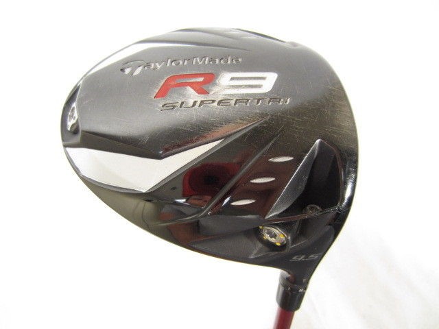   TAYLOR MADE R9 SUPERTRI 9.5* DRIVER w/Fujikura Regular Flex Shaft