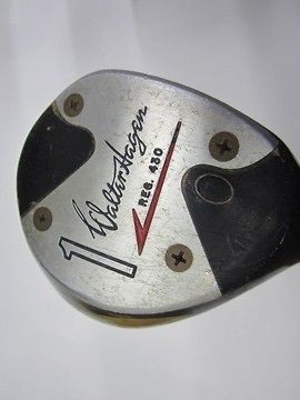 VINTAGE~HEADLI​NER #1 WOOD~DRIVER~ STEEL SHAFT~RIGHT HANDED~WALTER 