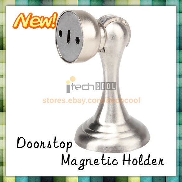 Stainless Steel Door Stop Stopper Magnetic Holder Catch