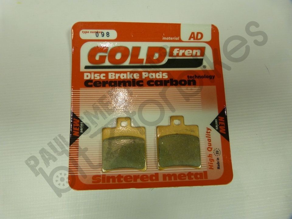   50(Rear Drum Grimeca calipers 97 06)Goldfre​n HH Front Brake Pads