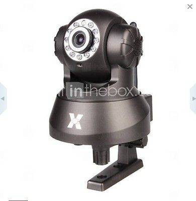 IP Wireless WIFI/LAN Camera with Night Vision and PanTilt Motor