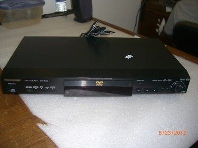 PANASONIC DVD RV32 DVD CD PLAYER