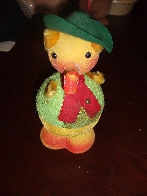 Vintage Papier Mache West Germany Duck Bobbing Head Super Cool