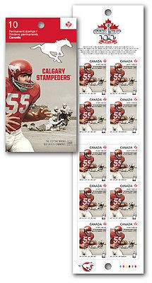 CFL EDMONTON ESKIMOS vs CALGARY STAMPEDERS VINTAGE CFL PROGRAM 