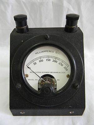 WESTON ELECTRICAL INSTRUMENT CORP. ~ 0 to 100 DC MILLIAMPERES ~ MODEL 