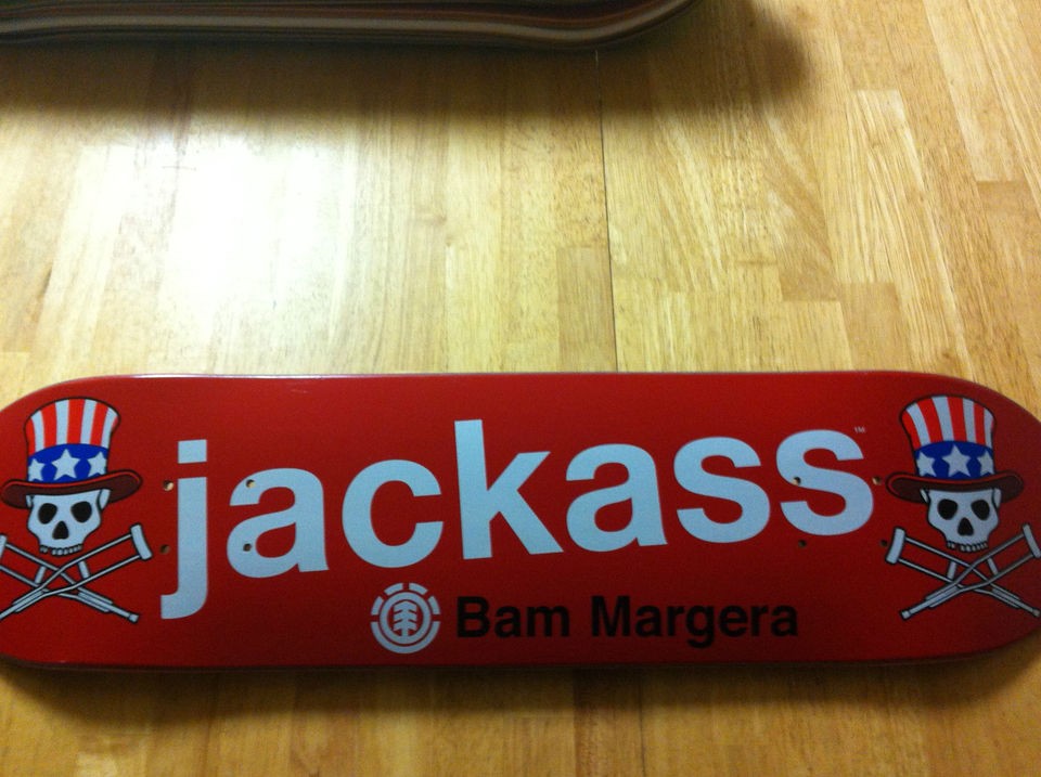 Element Jackass Bam Margera Skateboard deck
