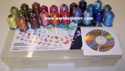 Brother Machine Embroidery Thread Set by Robison Anton