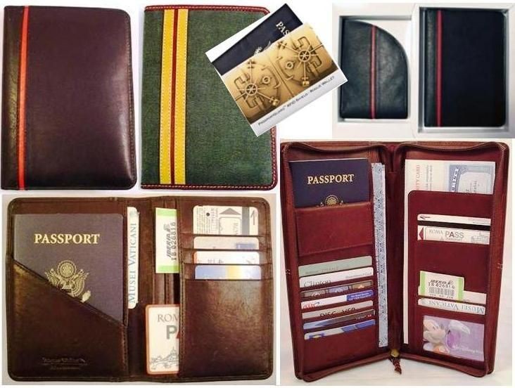 Rogue Passport Holder Travel ID Credit Card Wallet Organizer RFID 