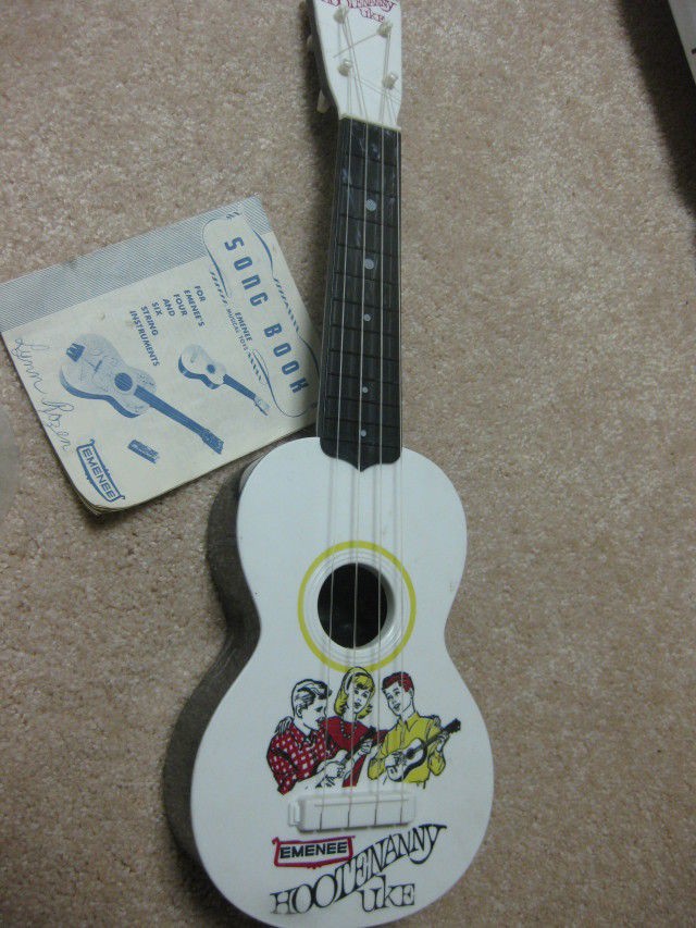 Vintage Emenee Hootenany Uke Toy Guitar RARE