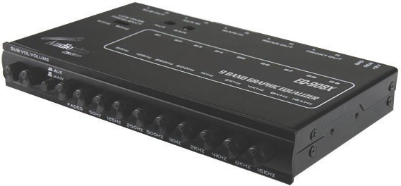   NIPPON EQ908X 9 BAND PARAMETRIC GRAPHIC CAR AUDIO EQUALIZER EQ EQ 908X