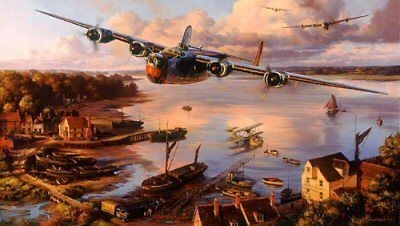 Nicolas Trudgian, Safe Haven, L/E print B 24 Liberator