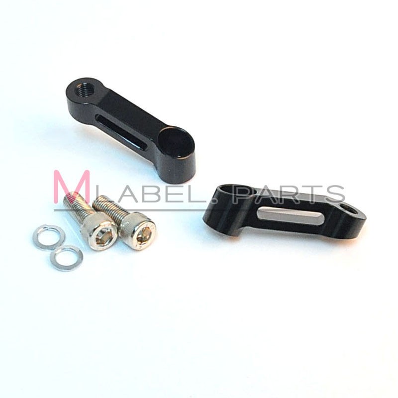 Black Mirrors Riser Extender Adapter YBR 250 SR400 XJ6 FZ8 FAZER 8 XJR 