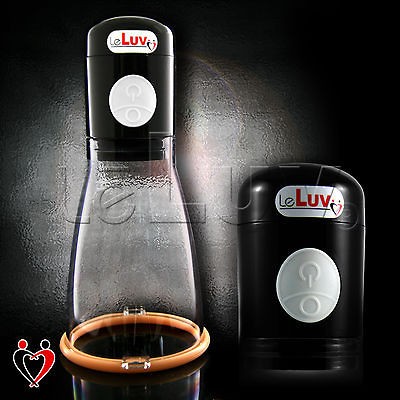 LeLuv Electric Breast Enlargement Female Vacuum Pump Kit Increase Size 