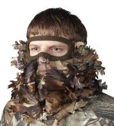   Realtree APG 3D Leafy Gillie 3/4 Shooting Head Net Headnet Face Mask