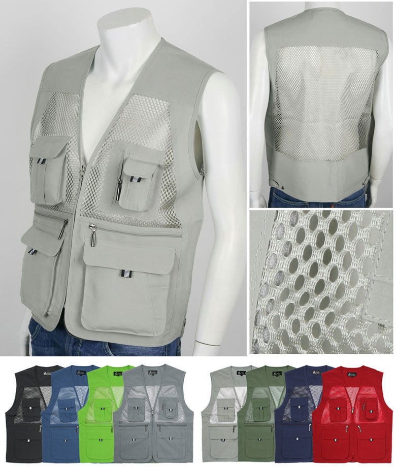   Mesh Vest   Fishing, Climbing, Hunting, Various work Mesh Vests