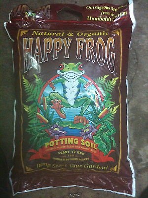 FOX FARM HAPPY FROG POTTING SOIL 12QT NATURAL & ORGANIC & SUPER FAST 