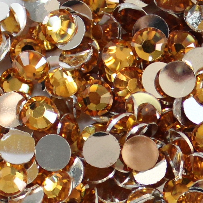 1000 10000pcs 2mm 5mm 14 Facets Resin Rhinestone Flatback Multiple 