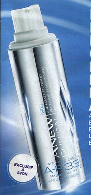 LOT OF 3 AVON Anew Clinical PRO LINE ERASER TREATMENT A F33 ANTI 