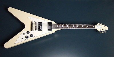 ESP EDWARDS E FV 85D V WHITE Duncan Long Tenon Brand NEW Made in 