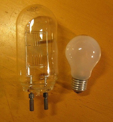   500W 220V Soviet steampunk film projector light bulb, lamp, NOS, art