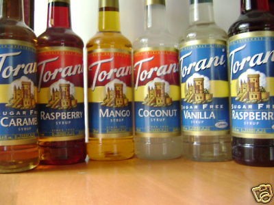 Torani Italian Syrup Coffee Daiquiri Soda variety 750ml