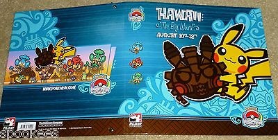 Pokemon 2012 Worlds Championships TCG Hawaii BINDER