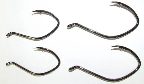 CATFISH PRO SINGLE EAGLE WAVE HOOKS SIZES 8/0 & 10/0