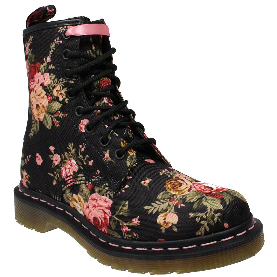 BNIB DR MARTENS 1460 VICTORIAN FLOWER BOOTS UK 4 9