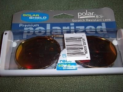 SOLAR SHIELD FITS OVER GLASSES PREMIUM POLARIZED SPORTS