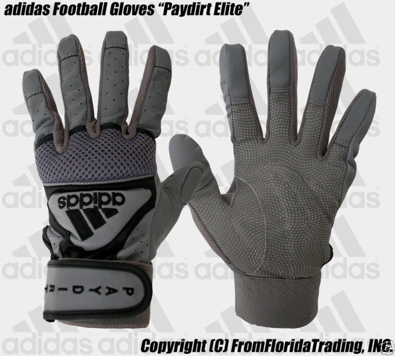 adidas Football Lineman Gloves Paydirt Elite(S)Gray