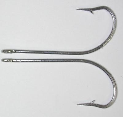   SS long shank fly fishing tying hooks great bait hook for catfish