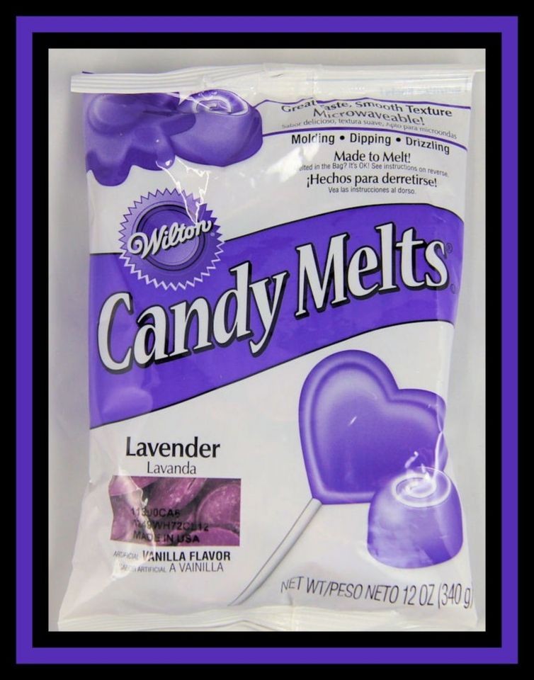 NEW Wilton ***LAVENDER CANDY MELTS*** 12 oz #1358