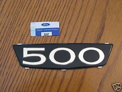 NEW 1962 FORD GALAXIE 500 FUEL DOOR INSERT 62