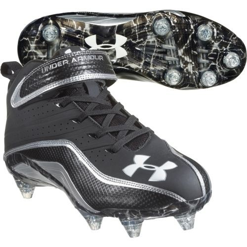   UA Fierce III Mid D Detachable Football Cleat Mens 