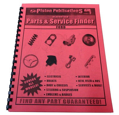   1988 Ford Parts & Service Finder ALL Models (Fits 1954 Ford Skyliner