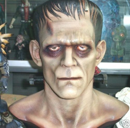 15Frankenstein Horror Classic Movie Vinyl Bust 1/1