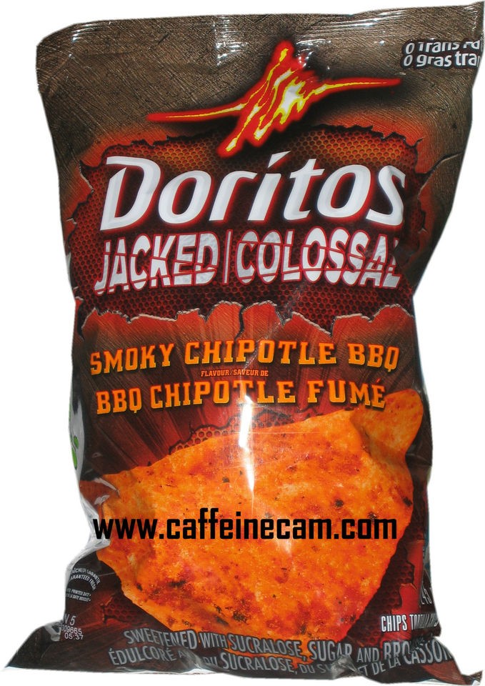 DORITOS JACKED COLOSSAL SMOKY CHIPOTLE BBQ CHIPS 245g BAGS