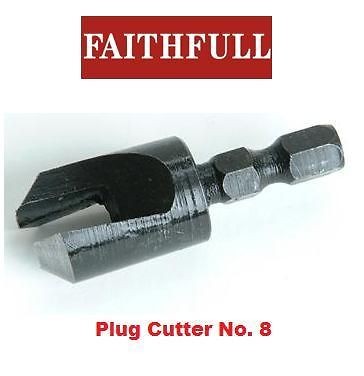 Plug Cutter No. 8 Woodworking Furniture Cabinet Making