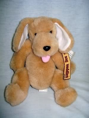 10 Ganz Bros Jointed Bean Bag Buddies Dog vintage 1991 NWT Heritage 