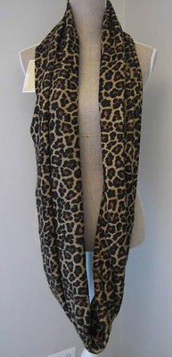 leopard infinity scarf in Scarves & Wraps