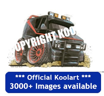 Koolart TV Film A Team Van case for Samsung Galaxy Blackberry 9900 